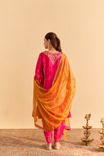 Load image into Gallery viewer, Ziara - Hotpink Kurta with Dhoti