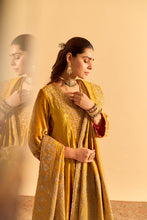 Load image into Gallery viewer, Aynaz - Mustard Kurta with Salwar