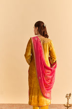 Load image into Gallery viewer, Aynaz - Mustard Kurta with Salwar