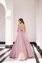 Load image into Gallery viewer, ESME LILAC PINK EMBROIDERED LEHENGA WITH BLOUSE