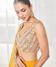 Load image into Gallery viewer, MUSTURD SHARARA SET