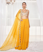 Load image into Gallery viewer, MUSTURD SHARARA SET