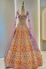 Load image into Gallery viewer, Marigold Lehenga set