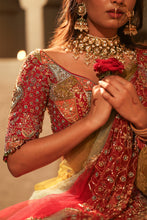 Load image into Gallery viewer, Maroon embroidered lehenga set