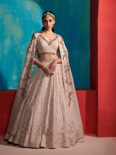 Load image into Gallery viewer, Elisiya Chikankari Lehenga Set