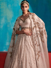 Load image into Gallery viewer, Elisiya Chikankari Lehenga Set