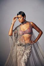 Load image into Gallery viewer, Simóne Draped Sari Set