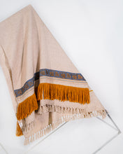 Load image into Gallery viewer, Beige Pashmina shawl