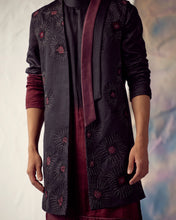 Load image into Gallery viewer, Black Omber Shrug set