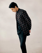 Load image into Gallery viewer, Black Rose Short Jacket set