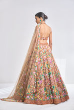 Load image into Gallery viewer, Caramel Multi-Coloured Lehenga Set