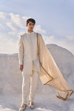 Load image into Gallery viewer, Off-White Kiran Dori Sherwani Set