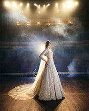 Load image into Gallery viewer, Silver Pearl Lehenga Set