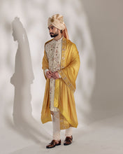 Load image into Gallery viewer, Ivory Ochre Sherwani