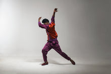 Load image into Gallery viewer, Orange+Purple Ombre Jacket Set