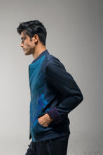 Load image into Gallery viewer, Midnight blue Bomber Jacket