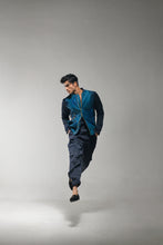 Load image into Gallery viewer, Midnight blue Bomber Jacket