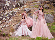 Load image into Gallery viewer, Lavana Pleated Tulle Gown