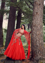 Load image into Gallery viewer, Soft Humour Organza Lehenga Set