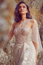 Load image into Gallery viewer, Ivory Sequins Gown