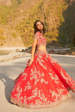 Load image into Gallery viewer, Nyrah Silk Lehenga Set
