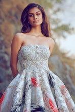 Load image into Gallery viewer, Blue Organza Gown