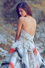 Load image into Gallery viewer, Blue Organza Gown