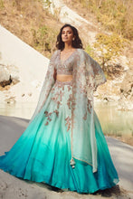 Load image into Gallery viewer, Fairoz Organza Lehenga Set