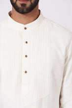 Load image into Gallery viewer, Ivory Short Kurta