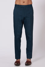 Load image into Gallery viewer, Teal Blue Shoulder buttoned Kurta set