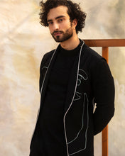 Load image into Gallery viewer, Handpaint Open Nehru jacket