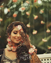 Load image into Gallery viewer, Pink Floral Jewellery Set (Bstj3Ch-04)