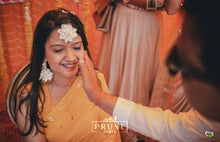 Load image into Gallery viewer, Ivory Floral Jewellery Set (Sstjhk-04)