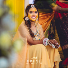 Load image into Gallery viewer, Purple And White Floral Jewellery Set (Wbteh-03)