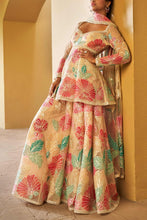 Load image into Gallery viewer, Pastel Floral Garara Set