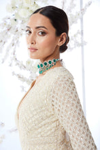 Load image into Gallery viewer, Ivory Fish Cut Gown