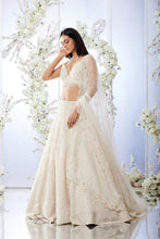Load image into Gallery viewer, Ivory Pearl Lehenga Set