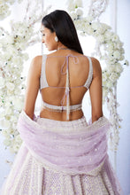 Load image into Gallery viewer, Lavender Lehenga Set