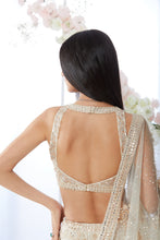 Load image into Gallery viewer, Cream Floral Lehenga Set