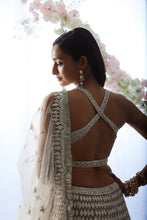 Load image into Gallery viewer, Dusty Lavender Lehenga Set