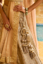 Load image into Gallery viewer, Silver Grey Gota Patti Lehenga Set