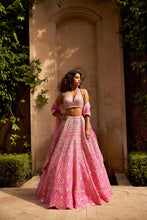 Load image into Gallery viewer, Fuscia Lehenga Set