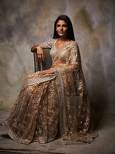 Load image into Gallery viewer, Coffee Saree