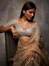 Load image into Gallery viewer, Coffee Saree