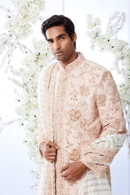 Load image into Gallery viewer, Rose Gold Sherwani Set