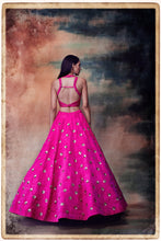 Load image into Gallery viewer, Polka Racer Back Lehenga Set