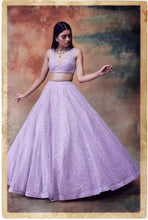 Load image into Gallery viewer, Full Sequin Splash Lehenga Set
