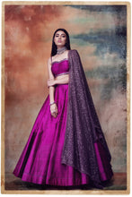 Load image into Gallery viewer, Sequin Splash Dupatta Lehenga Set