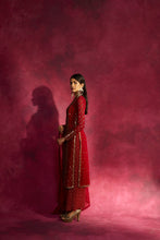 Load image into Gallery viewer, Red Kurta Pallazo Set