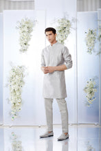 Load image into Gallery viewer, Teal Grey Kurta Set